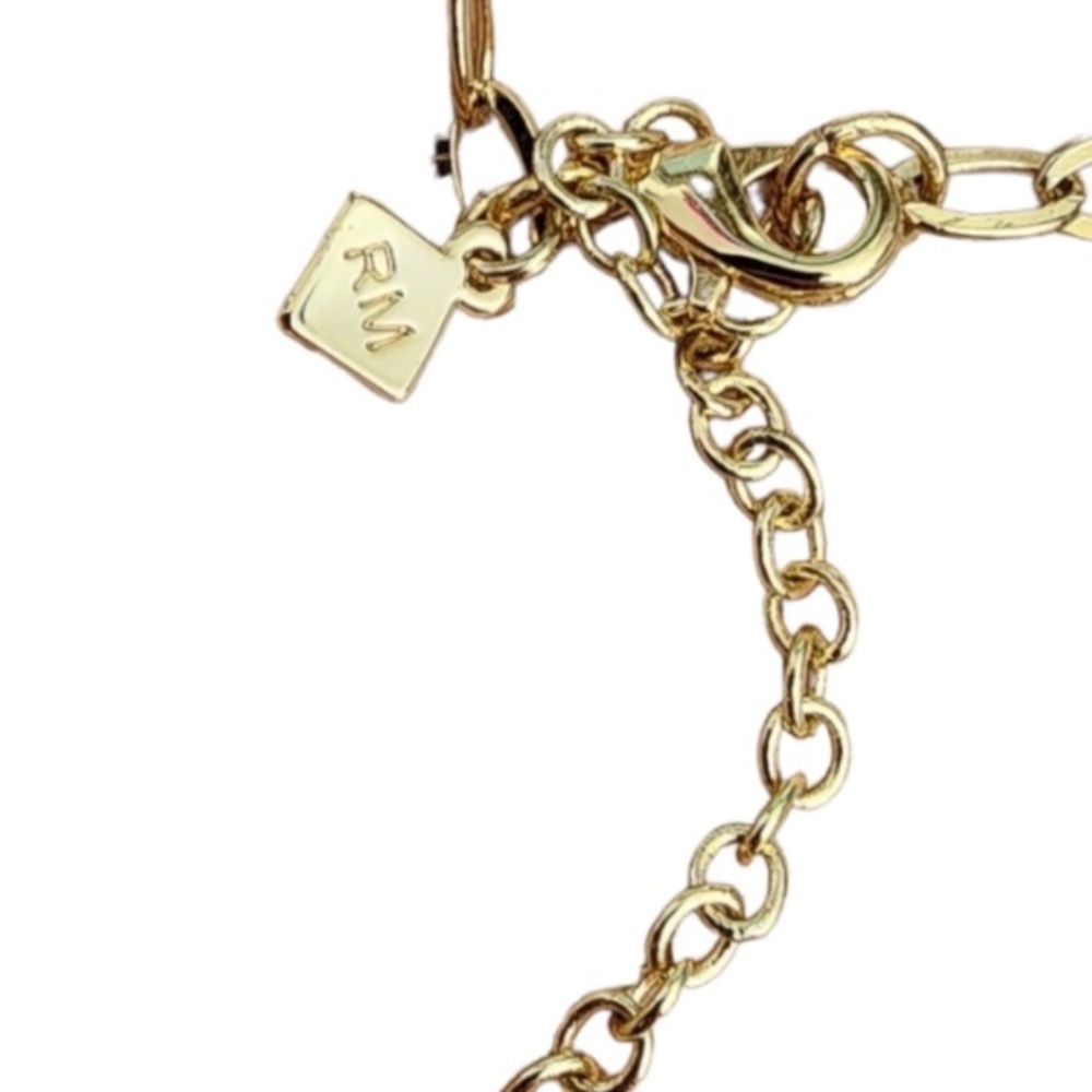 Rebecca Minkoff NWOT Silver And Gold Tassel Chain Goddess Necklace - Picture 4 of 16